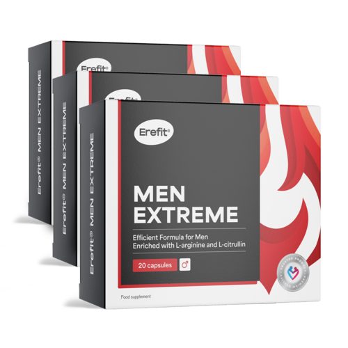 3x Men Extreme – σύμπλεγμα για άνδρες, συνολικά 60 κάψουλες
