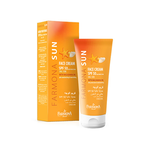 Слънцезащитен крем за лице SPF 50, 50 мл
