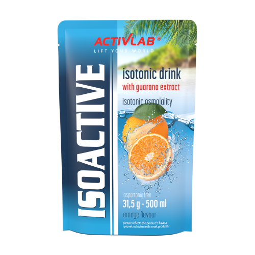 Isoactive izotonický nápoj - pomeranč, 31,5 g