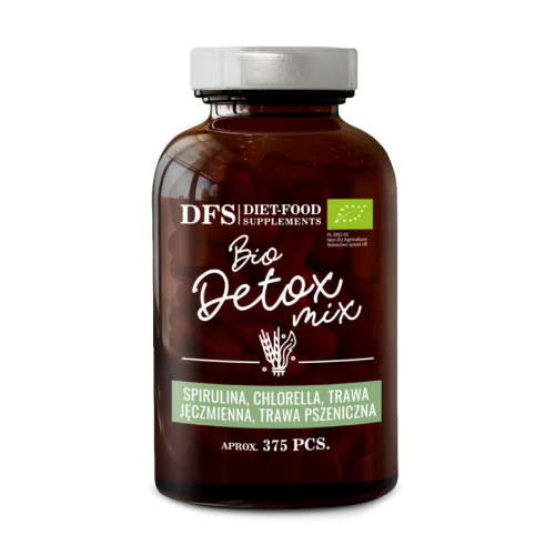 BIO Detox komplex s zelenými superpotravinami, 375 tablet