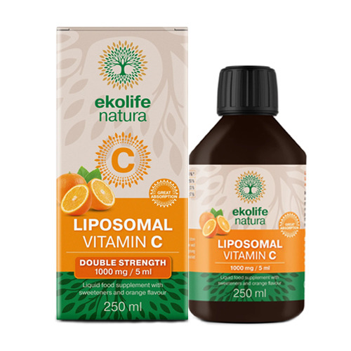 Lipozomální vitamín C 1000 mg, 250 ml 