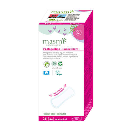 Menstruační vložky z organické bavlny, 30 kusů