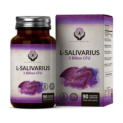 Lactobacillus Salivarius - mikrobiologické kultury, 90 kapslí