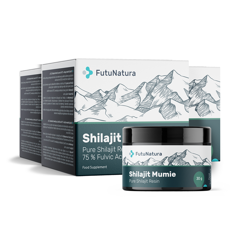 Shilajit Mumie smola – 75 % fulvične kisline