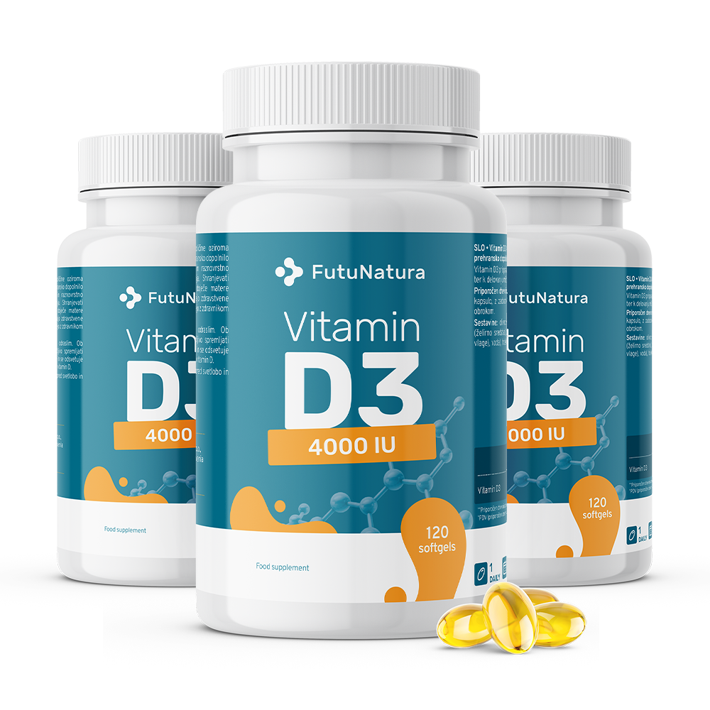 Vitamin D3 mehke kapsule