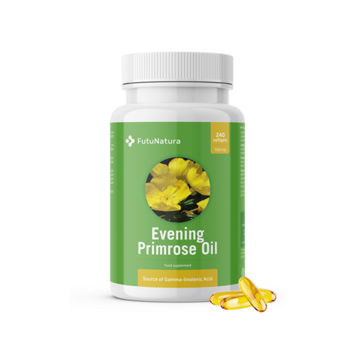 Pupalkový olej 1000 mg, 240 měkkých kapslí