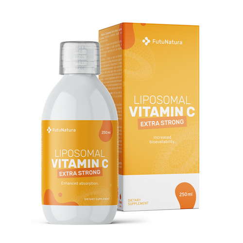 Lipozomální Vitamín C EXTRA STRONG, 250 ml