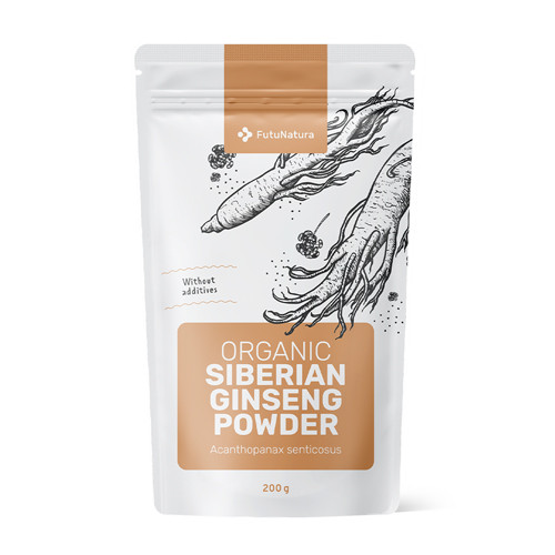 BIO Sibiřský ženšen v prášku, 200 g