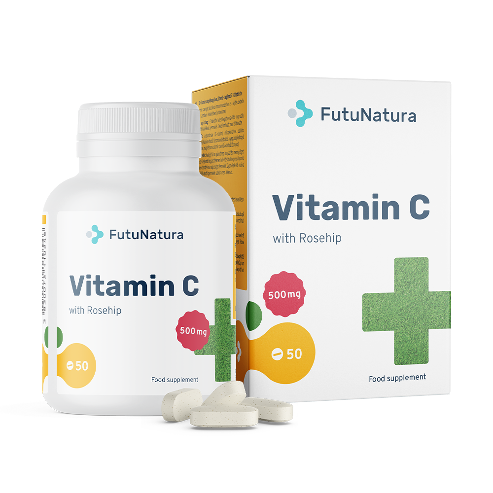 Vitamín C z růží šípkové.