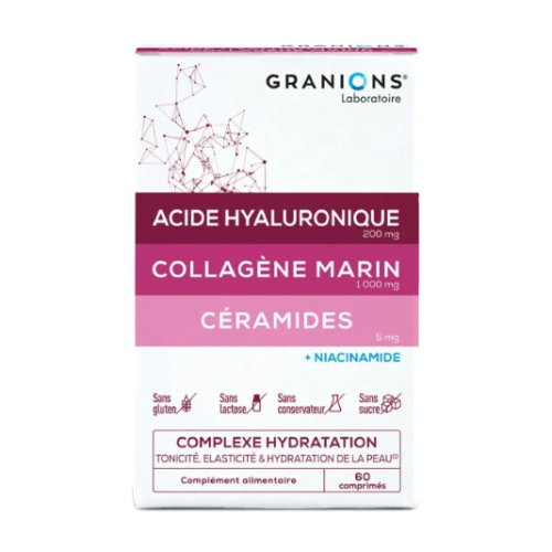 Kyselina hyaluronová + kolagen + ceramidy, 60 tablet