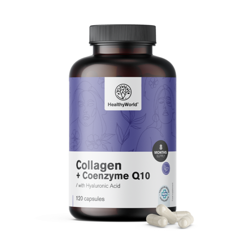 Kolagen + Koenzym Q10, 120 kapslí
