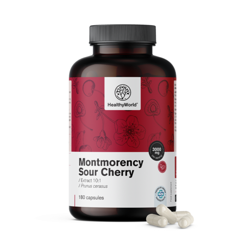 Třešeň Montmorency 3000 mg, 180 kapslí