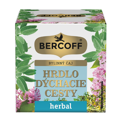 Dýchací cesty – bylinný čaj s šalvějí a mateřídouškou, 10 x 1,5 g