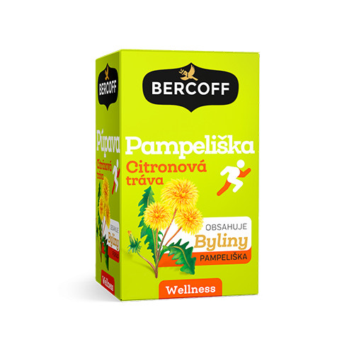 Pampeliškový čaj s citronovou trávou, 15 x 2