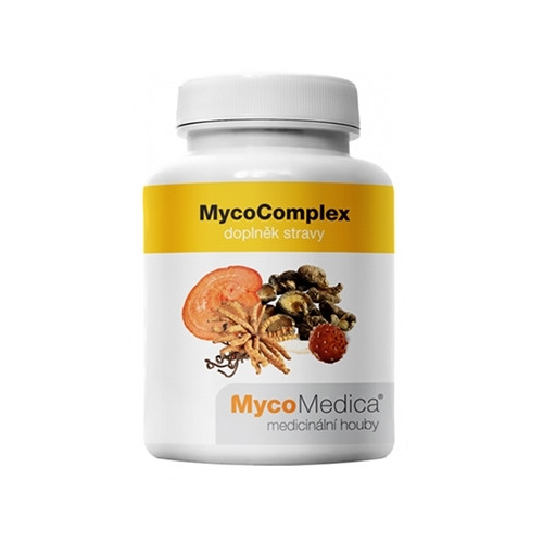 MycoComplex - směs 4 hub, 90 kapslí
