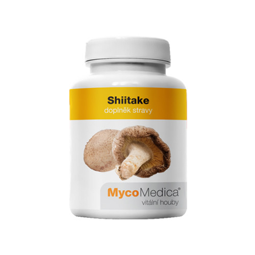 Shiitake (Šitake) - houby, 90 kapslí