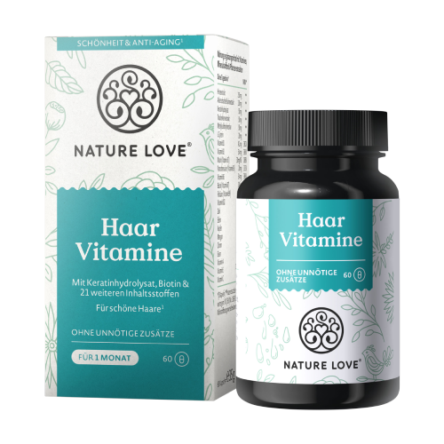 Nature Love – vitamíny na vlasy, 60 kapslí