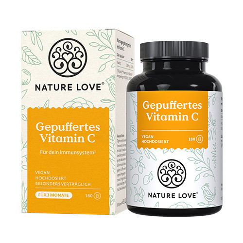 Vitamín C 1000 mg, 180 kapslí