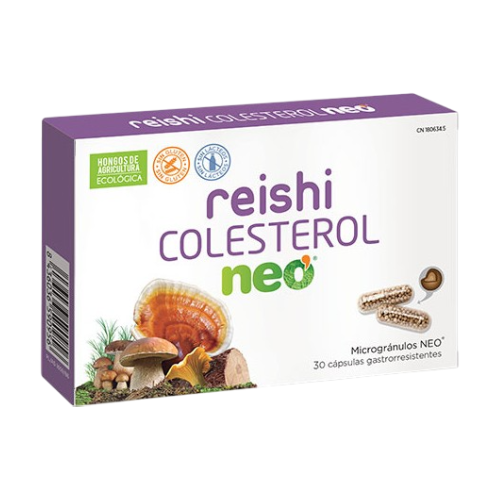 Reishi Colesterol Neo – komplex s červenou kvasnicovou rýží, 30 kapslí