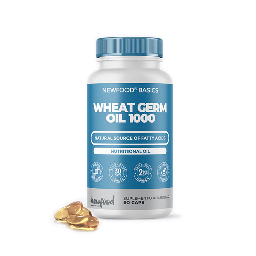 Olej z pšeničných klíčků 1000 mg, 60 měkkých kapslí