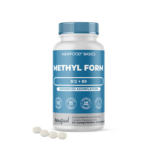 Vitamíny B12 + B9, 60 žvýkacích tablet