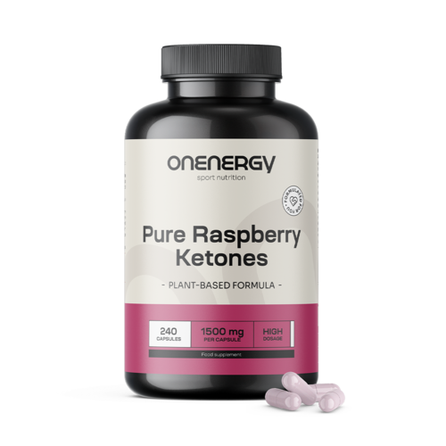 Malinové ketony 1500 mg, 240 kapslí