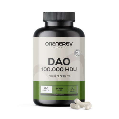 DAO diaminooxidáza 100 000 HDU, 180 kapslí