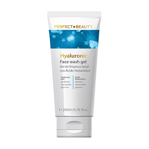 Čistící gel na obličej s kyselinou hyaluronovou, 200 ml