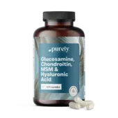 Glukosamin, chondroitin, MSM a kyselina hyaluronová, 120 kapslí