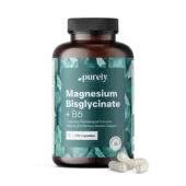 Magnézium bisglycinát s vitamínem B6, 180 kapslí