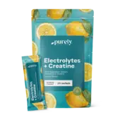 Elektrolyty s kreatinem – citron, 20 sáčků