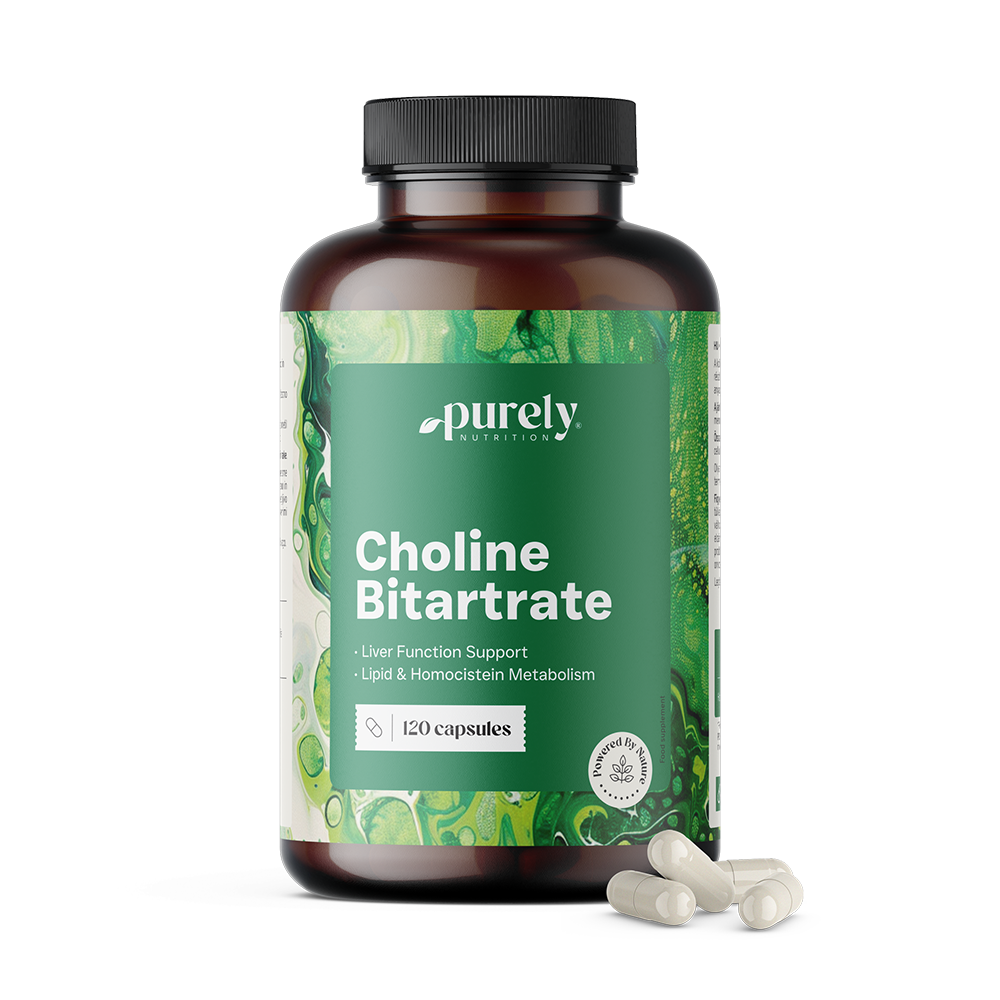 Cholin bitartrát 750 mg