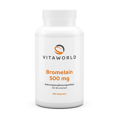 Bromelain 500 mg, 100 kapslí