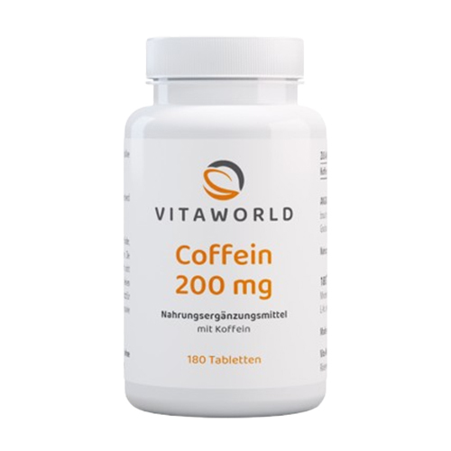 Kofein 200 mg, 180 tablet