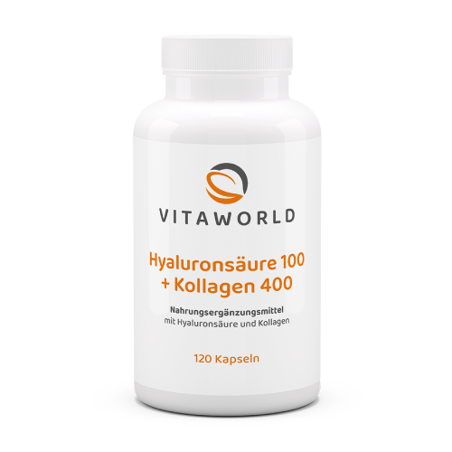 Kyselina hyaluronová + kolagen, 120 kapslí