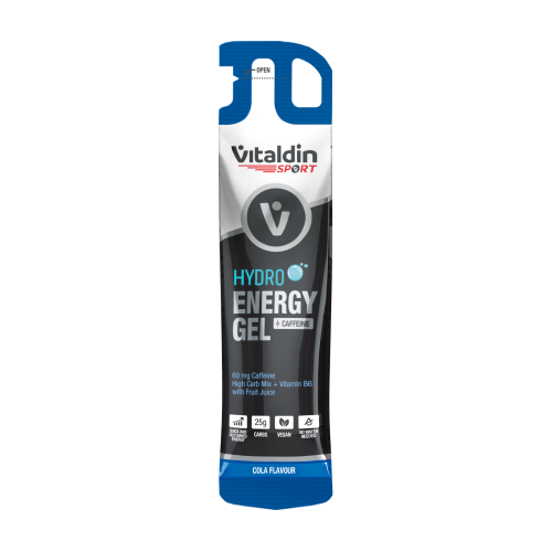 HYDRO Energetický gel s kofeinem - kola, 55 ml