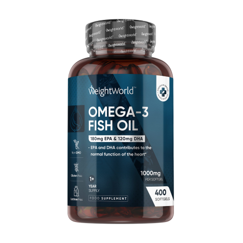 Omega-3 1000 mg, 400 měkkých kapslí