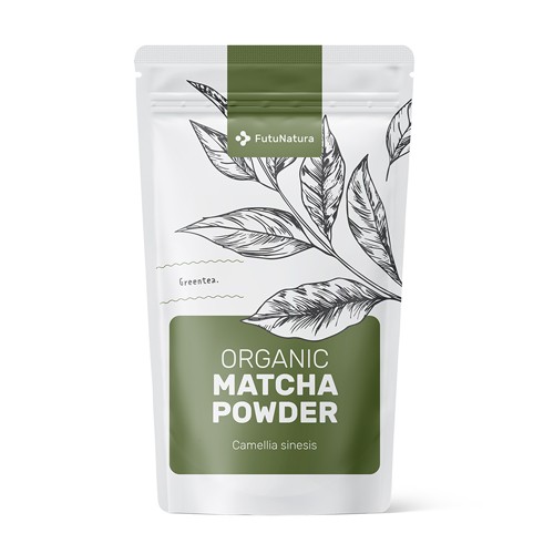 BIO Matcha Tee Pulver - Konzentration und Entspannung, 100 g