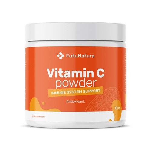 Vitamin C Pulver - Abwehrsystem, 300 g