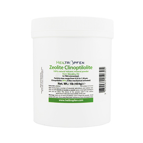Zeolithe Klinoptilolith - dreifach TMA mikronisiert, 454 g