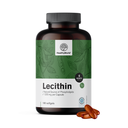 Lecithin 1200 mg, 180 Weichkapseln