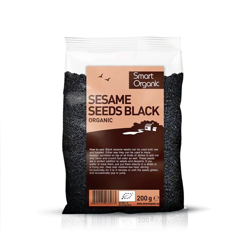Sesamsamen, schwarz - BIO, 200 g