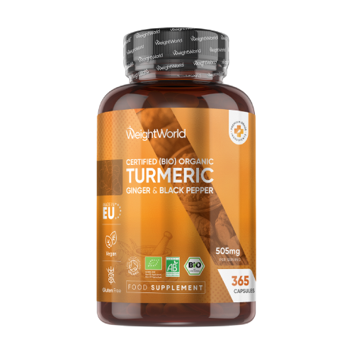 BIO Kurkuma 480 mg, 365 Kapseln