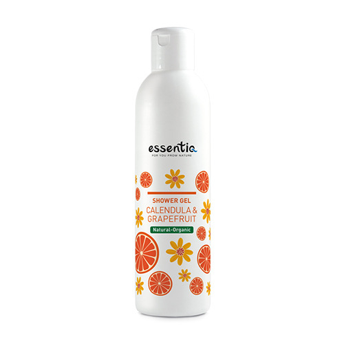 Gel de ducha natural - caléndula y pomelo, 250 ml