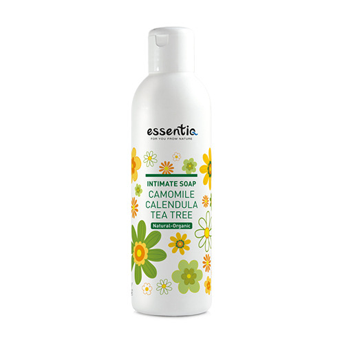 Jabón íntimo natural - manzanilla y caléndula, 200 ml