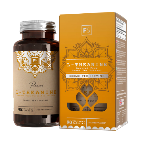 L-teanina 300 mg, 180 cápsulas