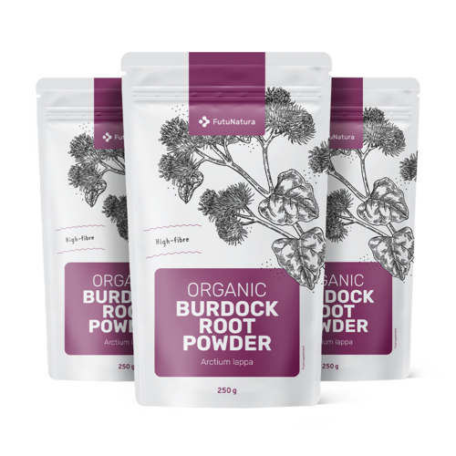3x BIO bardana - raíz en polvo, en total 750 g