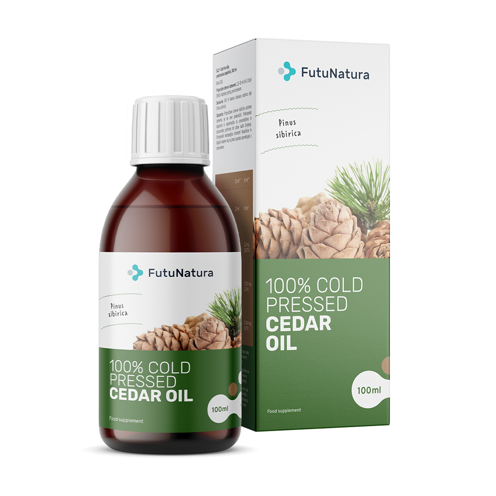 Aceite de cedro.