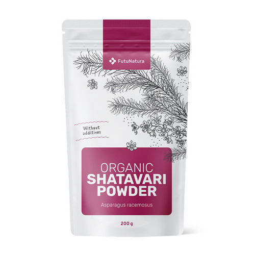 Shatavari orgánico en polvo, 200 g