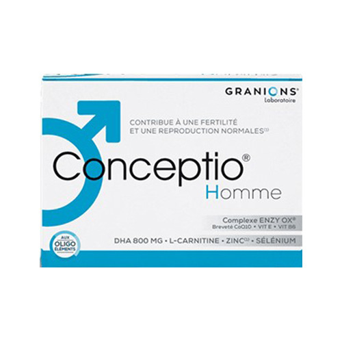 Fertilidad masculina, 90 cápsulas + 30 bolsitas
